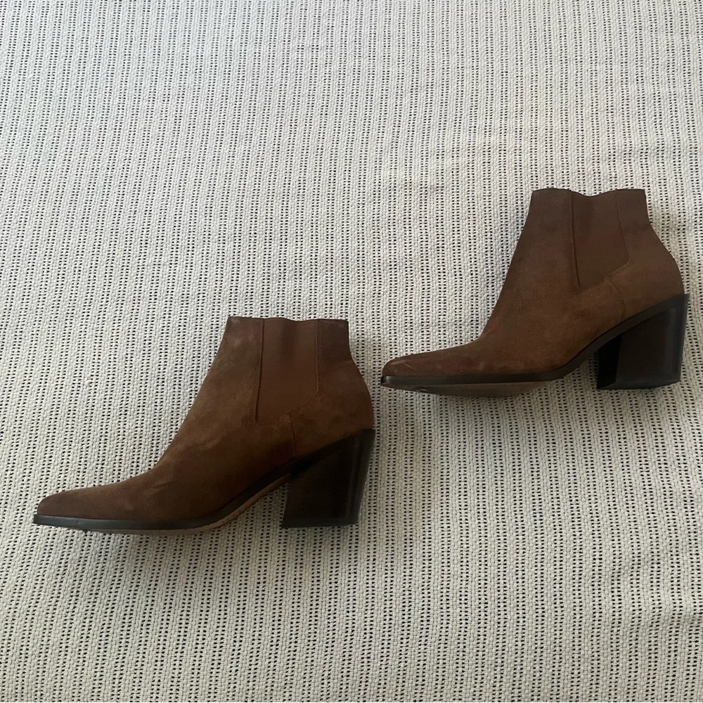 Rag & Bone Brown Suede Booties
